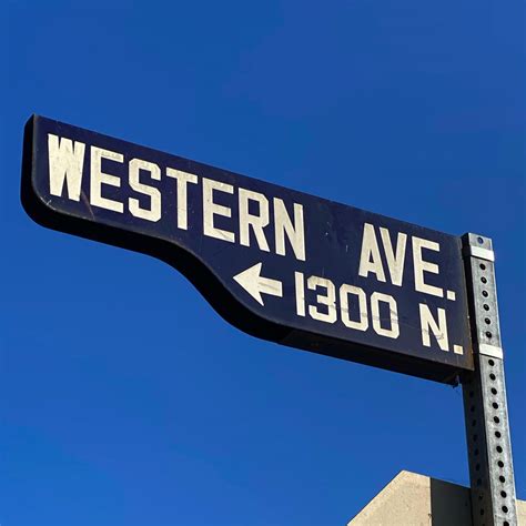 Western Avenue – L.A. Street Names