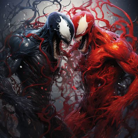 Venom And Carnage Fused. Concept Art by exclusiveartmaker193 on DeviantArt