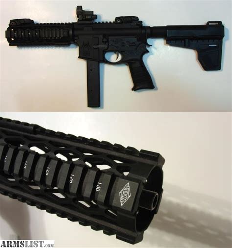 ARMSLIST - For Sale: AR-15 9mm Complete Pistol/SBR Upper - 7" w/ mag block and mags