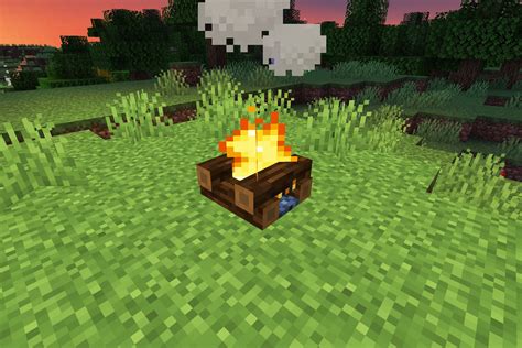 How to Make a Campfire in Minecraft-Step-By-Step Guide - Malone Post