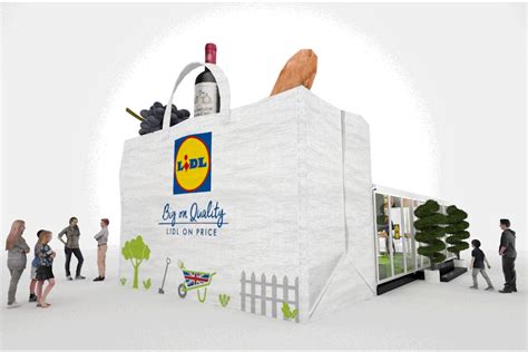 Lidl creates giant bag-for-life installation for northern tour | Campaign US