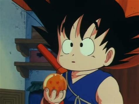 Kid Goku with the 4 star Dragon Ball - Kawaii Anime Photo (35529408) - Fanpop