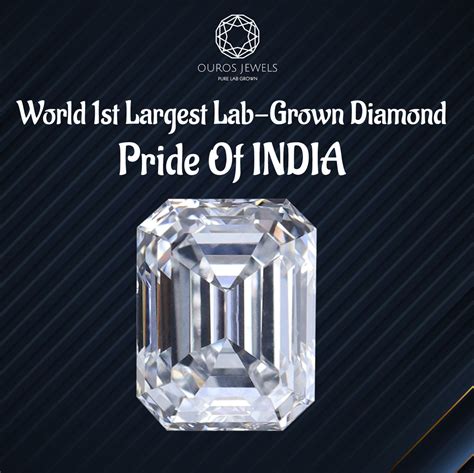 World's Largest Certified Lab Grown Diamond - Ouros Jewels