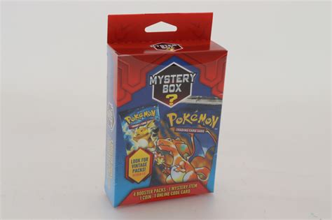 Pokemon Mystery Card Box with (4) Booster Packs | Pristine Auction