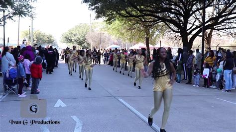 Forest Brook Middle School Bulldog Express at Houston MLK Parade 2020 - YouTube