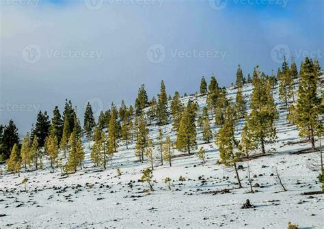 Snowy mountain landscape 24260101 Stock Photo at Vecteezy