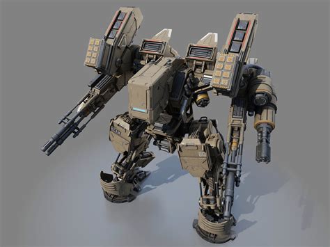 Battle Robot Tank 3D | CGTrader