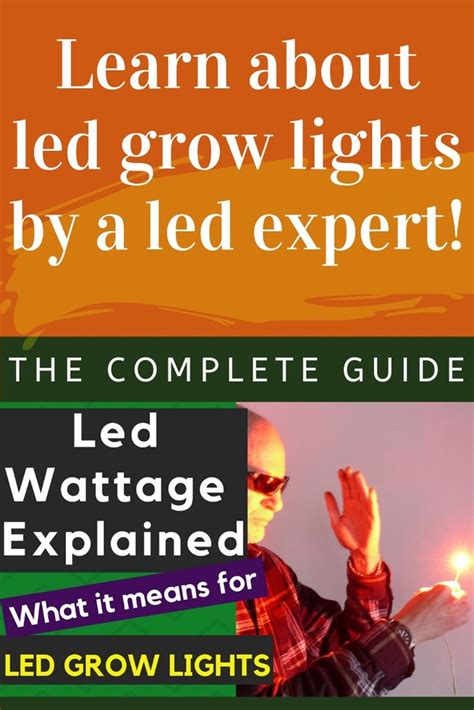 Complete Guide to Led Grow Lights by an Expert! | Led grow lights, Led grow, Grow lights