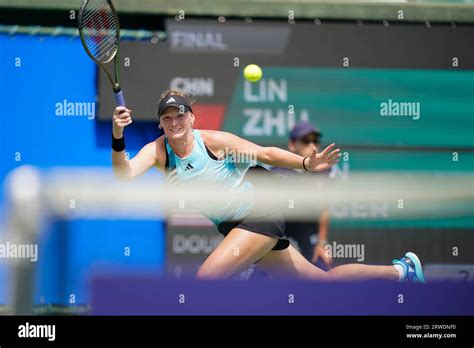 Osaka, Japan. 17th Sep, 2023. Ashlyn Krueger (USA) Tennis : Singles ...