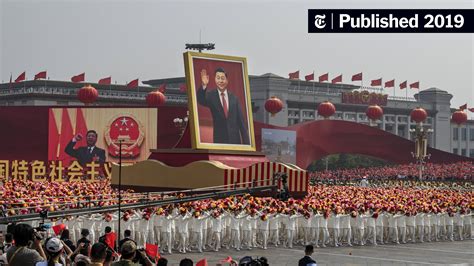 In Pictures: China’s National Day Parade Features Pomp and Artillery - The New York Times