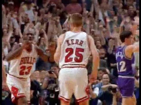 Steve Kerr's Game Winner - Chicago Bulls 1997 Finals Game 6. - YouTube