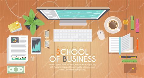 Premium Vector | Workplace. illustration