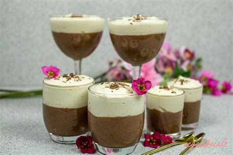 Decadent & Easy Vegan Chocolate Vanilla Mousse - veganvvocals.com