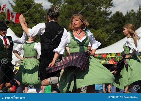 German Dancers In Traditional Costume Editorial Photo | CartoonDealer.com #78565609