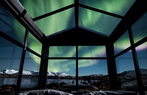 Catch Unobstructed Views of the Aurora Borealis in This Icelandic Glass ...