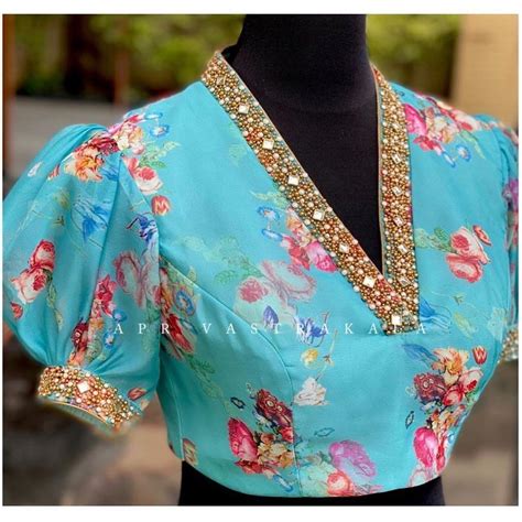 Blouse Designs High Neck, New Saree Blouse Designs, Blouse Designs Catalogue, Simple Blouse ...