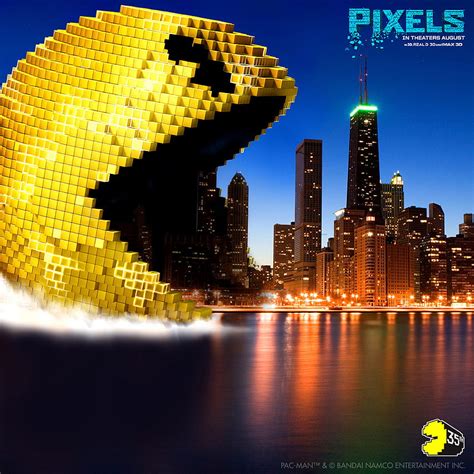 Pixel Movie Pac Man [1000x1000] untuk film , Seluler & Tablet, piksel ...