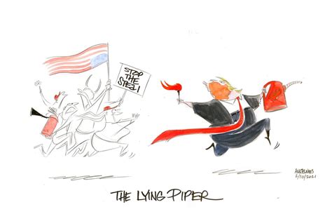 Ann Telnaes cartoons: The second Trump impeachment trial - The ...