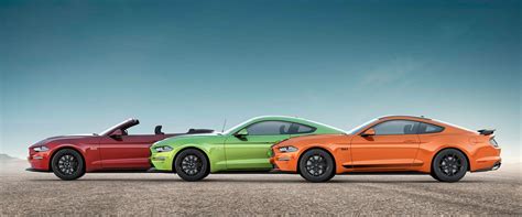 2020 Ford Mustang Exterior Colors