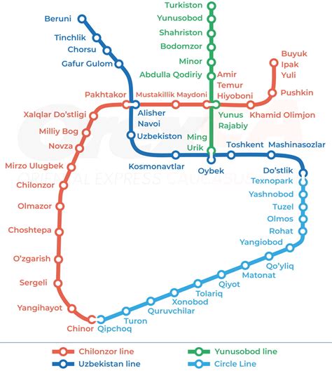 Tashkent Metro Map Uzbekistan Mapa Del Metro Lineas D - vrogue.co