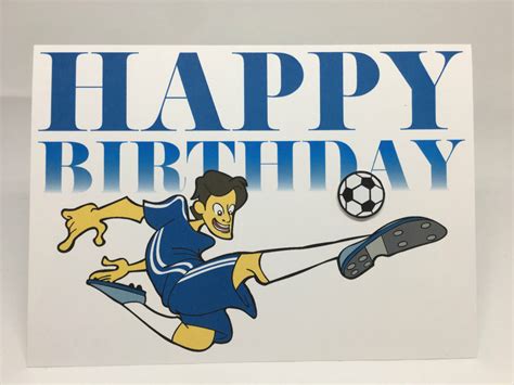 Soccer Birthday Card