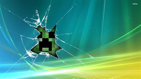 Creeper Breaking Through Windows Wallpaper - WallpaperSafari