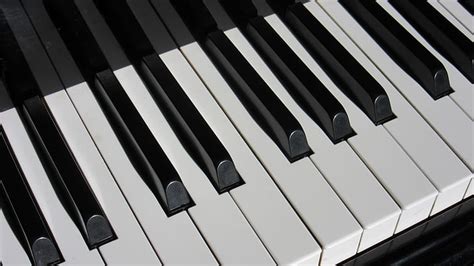 Royalty-Free photo: Close up photo of piano tiles | PickPik