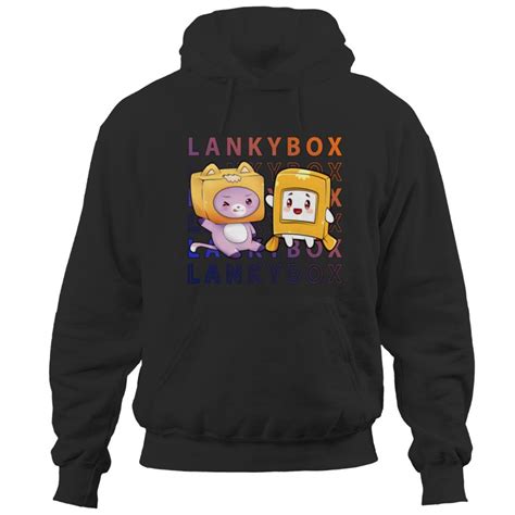 Kids Lankybox Inspired Hoodies Funny Viral Youtuber Merch Hoodies sold ...