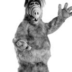 Alf Black And White Transparent Background Meme Generator - Imgflip