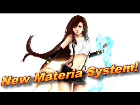 Final Fantasy 7 Remake New Materia System! - YouTube