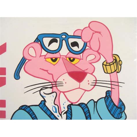 Pink Panther Friz Freleng Signed Animation Art Print