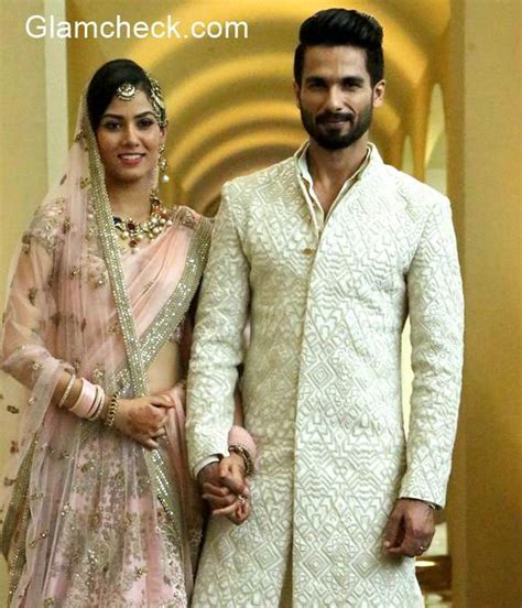 Shahid Kapoor and Mira Rajput Wedding Pictures — Indian Fashion