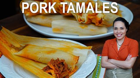 How to make RED pork tamales | AUTHENTIC Mexican tamales recipe | Villa Cocina - Recipe Lands