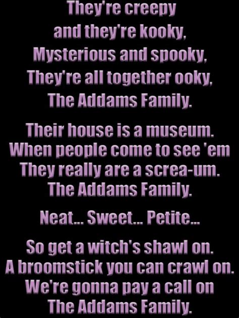 One of my favourite songs | Addams family, Addams family song, Addams family theme song