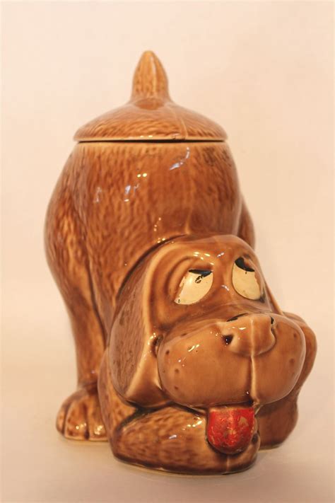 Dog..... | Cookie jars vintage, Collectible cookie jars, Vintage cookies