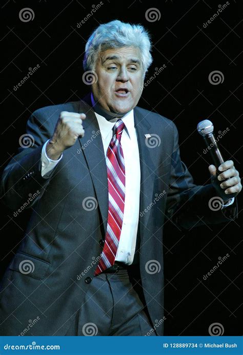 Jay Leno performs stand-up editorial stock image. Image of december ...