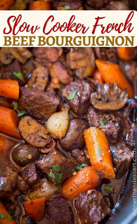 Beef Bourguignon Slow Cooker Mary Berry - foodrecipestory