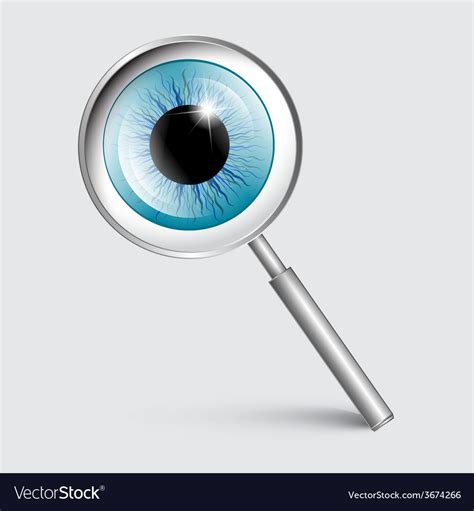 Magnifying Glass With Eye