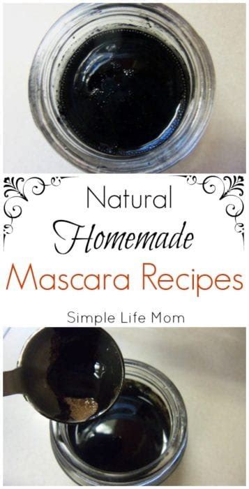 Make Your Own Natural Mascara - Simple Life Mom