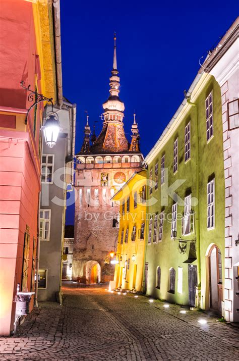 Medieval Sighisoara, Romania Stock Photo | Royalty-Free | FreeImages