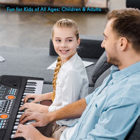 Snapklik.com : Pyle Digital Electronic Musical Keyboard-Kids Learning Keyboard 49 Keys Portable ...