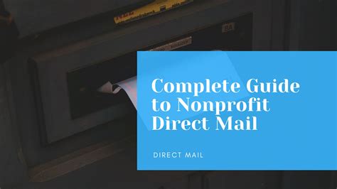 Complete Guide to Nonprofit Direct Mail – Nonprofit Fundraising