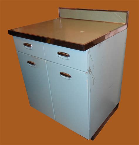 Uhuru Furniture & Collectibles: Vintage Metal Kitchen Cabinet- SOLD