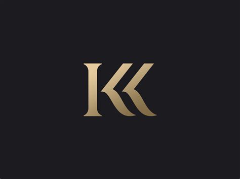 KK icon [WIP] | K logos, Monogram logo, Logo design creative