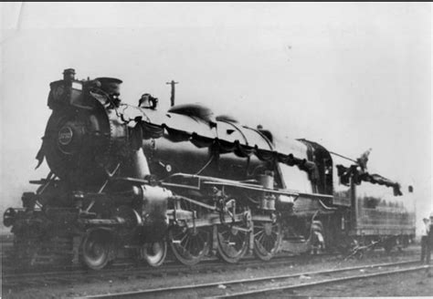 PRR K4 3750 dressed up for President Harding's funeral train in 1923 ...