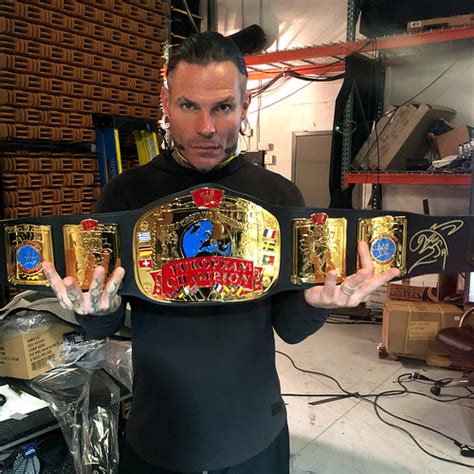 Jeff Hardy SIGNED WWE European Championship Replica Title | WWE Auction