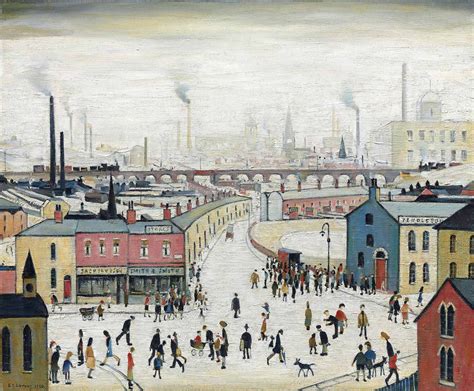 Industrial Landscape Stockport Viaduct - L S Lowry - Large Art Prints ...