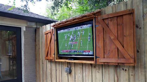 DIY Outdoor TV Cabinet Build - Exmark's Backyard Life