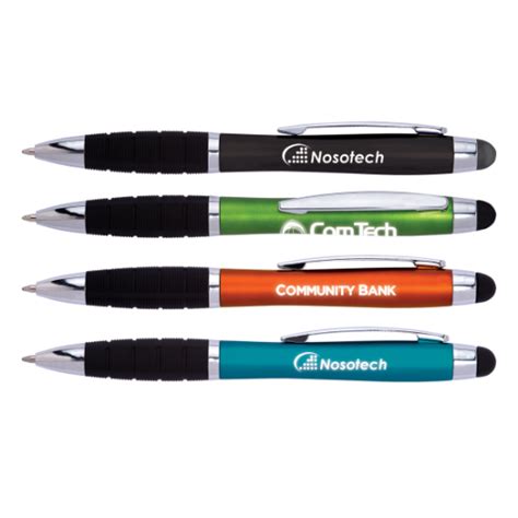 Custom Eclaire Bright Illuminated Stylus Pens in bulk | Save Your Ink