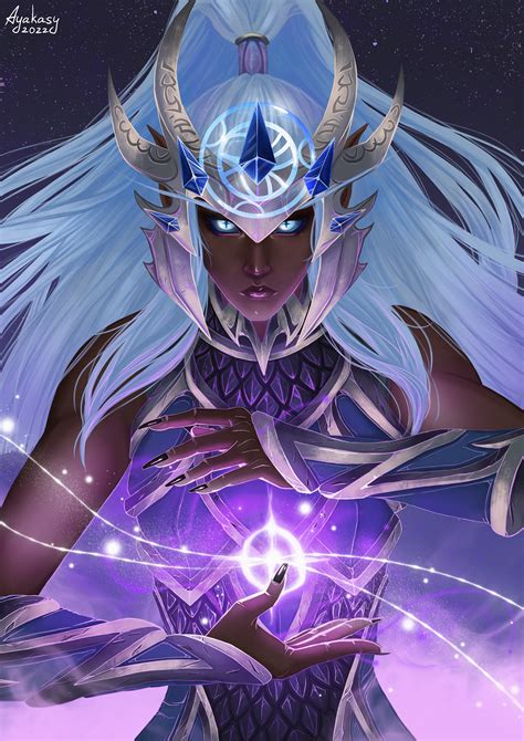 ArtStation - Sindragosa. World of Warcraft fanart